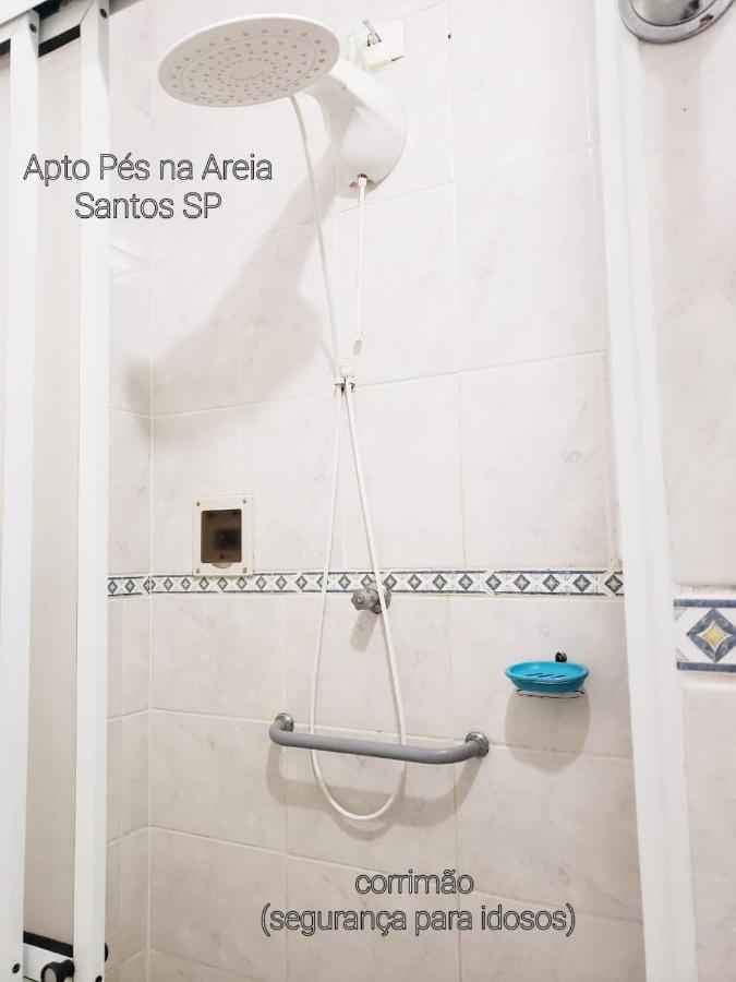 Apartamento Pes Na Areia 산토스 외부 사진